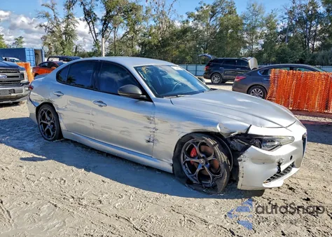 2019 Alfa Romeo Giulia Ti z USA, uszkodzony, nr VIN ZARFAMBN1K7609640